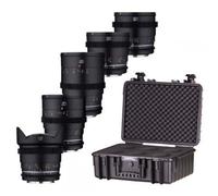 Samyang VDSLR MK2 5-Lens Kit (14mm/24mm/35mm/50mm/85mm) for Canon EF