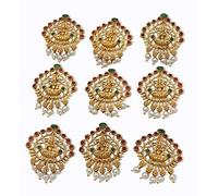 Samyuktha Jadai Hair Pin Indian Southern Bling Hair Jewelery Choti Jadai Billai Indian Hair pin Hair Decoration,Hair Brooch with Hook Wedding Bridal Jewellery for Women_Model No-7427