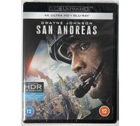 San Andreas - 4K Ultra HD + Blu-Ray (New Sealed) Dwayne Johnson (The Rock) ATMOS