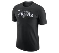 San Antonio Spurs Essential Men's Nike NBA T-Shirt - Black - Cotton/Polyester