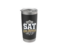 San Antonio Texas SAT Alamo Riverwalk Barbed Wire Stainless Steel Insulated Tumbler