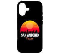San Antonio Texas State USA Vintage Retro Sunset City Case for iPhone 17