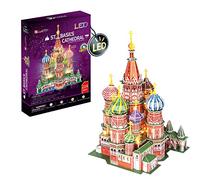 3d Puzzle Led - St Basil´s Cathedral I 3d Jigsaw Puzzles For Kids I Model Kits For Adults To Build I 3d Puzzle For Kids I Model Kit I 3-d Puzzles I 224 Pieces