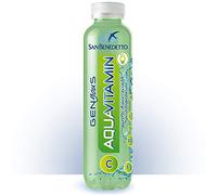 SAN BENEDETTO AQUAVITAMIN GUSTO KIWI MELA GENYOUS 12 x 400 ml Water Bottles