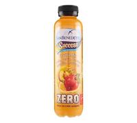 San Benedetto, Juicy Zero with Fruttamix Flavor, 12 x 400 ml, Light and Softening Drink in Natural Mineral Water, Without Sugar, Preservatives, Dyes and Gluten