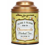 SAN-CHA Tea Boutique Chamomile Tea Pure Chamomile Flowers 50g Loose Tea Caffeine Free Herbal Tea Good Sleep Tea Stress Relief Tea Bedtime Tea 0.1kg