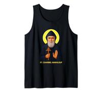 San Charbel Makhlouf, Holy Miracle Monk, Pray for us! Tank Top