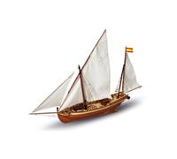 San Chuanas 3-Mast Wooden Model Ship Kit 1:70 Scale Beginner Friendly