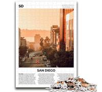 San Diego 1000 Piece Jigsaw Puzzle for Adults And Teenagers, Educational Stress Relief Toy for Is Ideal As A Gift for The Whole Family 1000pcs(26x38cm)
