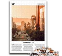 San Diego 1000 Piece Jigsaw Puzzles for Teenagers Gifts, Educational Stress Relief Toy for Is Ideal As A Gift for The Whole Family 1000pcs(50x75cm)