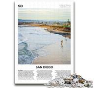 San Diego 2000 Piece Jigsaw Puzzle for Adults And Teenagers, Educational Stress Relief Toy for Is Ideal As A Gift for The Whole Family 2000pcs(70x100cm)