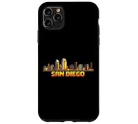 San Diego 8-Bit Retro Video Arcade Gamer Style Gaming 80s Case for iPhone 11 Pro Max