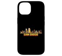 San Diego 8-Bit Retro Video Arcade Gamer Style Gaming 80s Case for iPhone 14