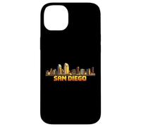 San Diego 8-Bit Retro Video Arcade Gamer Style Gaming 80s Case for iPhone 14 Plus
