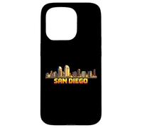 San Diego 8-Bit Retro Video Arcade Gamer Style Gaming 80s Case for iPhone 15 Pro
