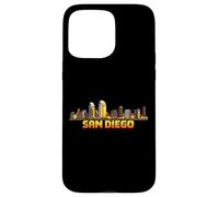 San Diego 8-Bit Retro Video Arcade Gamer Style Gaming 80s Case for iPhone 15 Pro Max