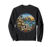 San Diego California Pacific coast CA USA Sweatshirt