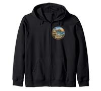 San Diego California Pacific coast CA USA Zip Hoodie