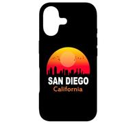San Diego California State USA Vintage Sunset Retro City Case for iPhone 17