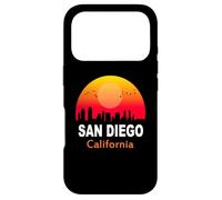 San Diego California State USA Vintage Sunset Retro City Case for iPhone 17 Pro
