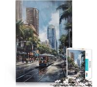 San Diego Charm USA1000 Piece Jigsaw Puzzles for Adults Jigsaw Family Entertainment Toys Artists Collection, Fine Art 38x26cm
