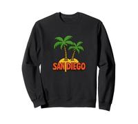 San Diego Coastal Vintage Sun California Beach Vibes Sweatshirt