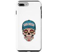 San Diego Mexican Sugar Skull Mint Green Pink Case for iPhone 7 Plus/8 Plus