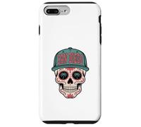San Diego Mexican Sugar Skull Mint Green Pink Case for iPhone 7 Plus/8 Plus