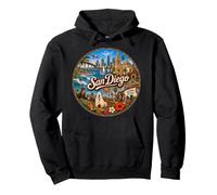 San Diego, Old Town, California CA, USA, Sea lions Pullover Hoodie