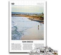 San Diego Puzzles for Adults And Teenagers, Pattern Assembly Deal As Gifts for The Whole Family Suitable for And 14 1000pcs(50x75cm)