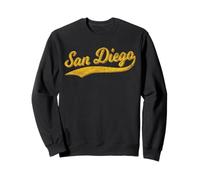 SAN DIEGO SPORTS SCRIPT CURSIVE TEXT CLASSIC SWOOSH Sweatshirt