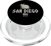 San Diego USA Nautical Coastal City Travel PopSockets PopGrip for MagSafe