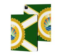 San Dover Flag Slim Tablet Cases Compatible with iPad Series Without Pencil Holder Protective Cover Compatible with iPad Pro 2020/2021/2022 (12.9in)