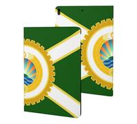 San Dover Flag Slim Tablet Cases Compatible with iPad Series Without Pencil Holder Protective Cover Compatible with ipad Pro/ipad Air3(10.5in)