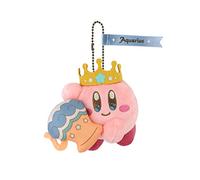 SAN-EI EA-HC11 Kirby Kirby Horoscope Collection, Aquarius Mascot, W 4.3 x D 3.9 x H 4.1 inches (11 x 10 x 10.5 cm), Plush Mascot