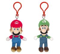 San-ei Nintendo Super Mario & Luigi Keychain Bundle San-ei Multicolor
