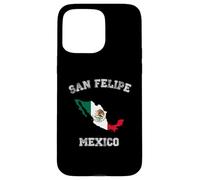 San Felipe Mexico Classic Mexico Flag Map Design Case for iPhone 15 Pro Max
