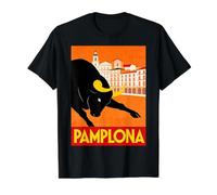 San Fermin 2027 Pamplona Value Graphic T-Shirt, Men, Black, XL