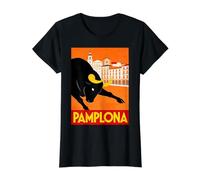 San Fermin 2027 Pamplona Value Graphic T-Shirt, Women, Black, M