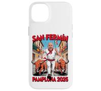 San Fermoín Pamplona 2025 Man and Bulls on the run Case for iPhone 14 Plus
