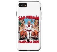San Fermoín Pamplona 2025 Man and Bulls on the run Case for iPhone SE (2020) / 7 / 8