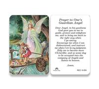 San Francis Imports Holy cards for Catholics including St Jude Our Lady of Guadalupe St Michael St Joseph St Anthony Prayer and Others (Guardian Angel)