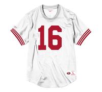 San Francisco 49ers NFL Jersey Joe Montana Blanc M