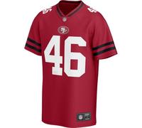 San Francisco 49ers NFL Poly Mesh Supporters Jersey - M Red