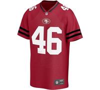 San Francisco 49ers NFL Poly Mesh Supporters Jersey - M Red