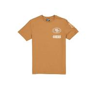 San Francisco 49ers Unisex NFL Premium Logo Select Regular Fit T-Shirt San Francisco 49ers Light Bronze T-Shirt (Pack of 1)