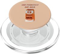 San Francisco Bay Area Local Wholesome Milk Is Foremost D PopSockets PopGrip for MagSafe