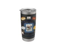 San Francisco Bay Area Vintage Cable Car Souvenir Graphic Stainless Steel Insulated Tumbler