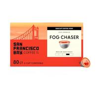 San Francisco Bay Fog Chaser 80 Ct Box 46059 - K-cup Fog Chaser Coffee - Biodegradable K-cups