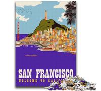 San Francisco Bay Puzzles for Teenagers Teens 1000pc Puzzle, Educational Family Game Suitable for Desktop Decoration 2000pcs (70x100cm)